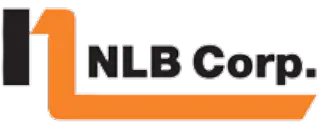 NLB Corp. logo with black and orange design